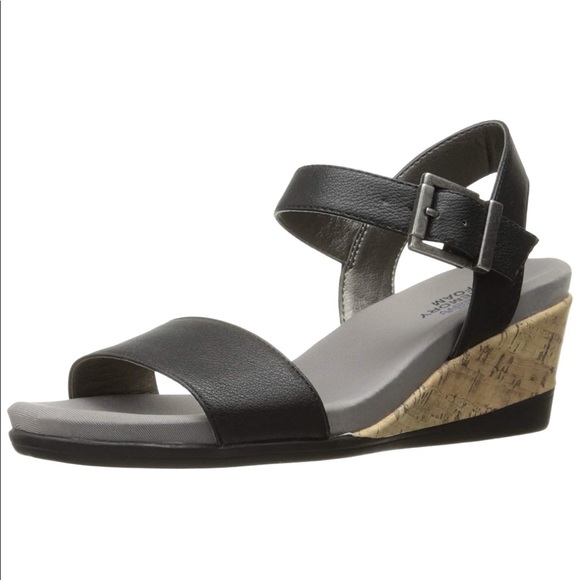 Life Stride Shoes - Life Stride Memory Foam Tanglo Wedge Sandal 11